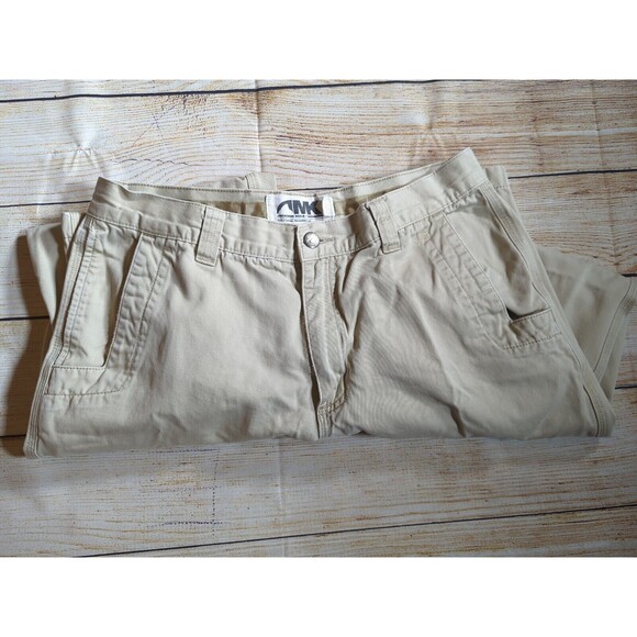 Mountain Khakis Men's 34x31 Jackson Hole Tan Classic Straight Leg Cotton Pants - Picture 3 of 8
